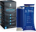 ROXALACE® Emesis Bags with Absorbent Powder for Nausea and Vomiting Relief - 20 Pack 1200ml, Travel-Friendly, Hygienic Solution for Motion Sickness, Morning Sickness, Caregiving, and Emergencies