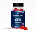 Sleep Gummies - Avancerad naturlig formel med L Theanine, Passionflower, Chamomile och Lemon Balm - Tillverkad i USA, Passion Fruit Flavor, 60ct