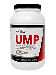 Beverly International UMP Protein Powder, Cookies & Cream. Unique Whey-Casein Ratio bygger Lean Muscle. Lätt att Digest. No Bloat. (32.8 oz) 2lb .8 oz