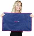 Extra Large & Reusable Ice Pack (15 x 23,5 tum, XL) för Maximum Back och Full Body Pain Relief från skador, Svullnad, Bruises, Sprains | Ice Blanket för sovande och fysisk terapi | Av Magic Gel