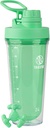 Takeya Protein Shaker - BPA-Free Plastic Bottle med Leakproof Spout Lid - Easy Carry för Gym & Mer - Dishwasher-Safe & Reusable - 24 oz, Pistachio Green