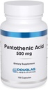 Douglas Laboratories Pantothenic Acid 500 mg | Vitamin B5 för att stödja cellulär energiproduktion och metabolism * | 100 kapslar