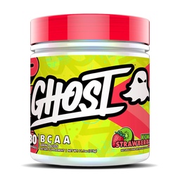 GHOST BCAA Powder Amino Supplement, Kiwi Strawberry - 30 portioner - Sugar-Free Intra, Post & Pre Workout Amino Powder & Recovery Drink, 7G BCAA