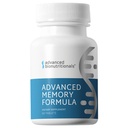 Advanced Bionutritionals Advanced Memory Formula, Brain Booster Supplement för minne och fokus, Acetylcholine, Alpha-GPC, NeuroFactor, tillverkad i USA, 60 tabletter