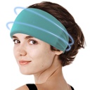 Crimmy Migraine Headache Relief Cap, Cooling Gel Headband Neck Wrap Hat Mask, Soothing Ice Pack Head Face Cold Compress för spänning Stress & Hangover