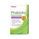 GNC Probiotic Solutions med enzymer med 25 miljarder CFU, 30 kapslar, dagligt probiotiskt stöd