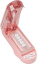 Pill Cutter Splitter för små och små piller, Pill Splitter Skär exakt flera piller på en gång för stora och små läkemedel, Sharp Blade med säkerhetsvakt (rosa)