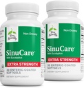 Terry Naturally SinuCare Extra Strength - Dietary Supplement with Eucalyptus & Myrtle - Immune & Lung Health Support - Supplement Formula to Aid Sinus Health - 30 Servings (Pack of 2)