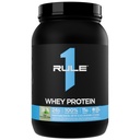 Regel 1 Whey Protein - 24g Fast-Acting Protein från All-Whey Källor med Naturligt Occurring EAAs & BCAAs för Workout Recovery eller Anytime Use (2 Pounds *, Mint Chocolate Chip)