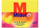 Midol Heat Vibes Menstrual Pain Relief Patches, för Period Cramp och Backache Relief, Pack of 3