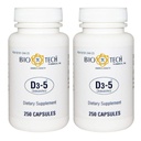 BioTech Pharmacal - D3-5 (5 000 IE) (500 tabletter)