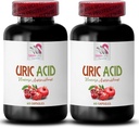 urinsyrauppbyggnad - URIC ACID - urinsyrahantering, minska urinsyra snabbt, kosttillskott för urinsyra, hur man sänker urinsyra, grönt kaffeextrakt, tart körsbär kapslar, granatäpple 2Bot 120Cap