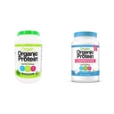 Orgain Organic Plant Based Protein Powder Bundle - Osötad, Vanilla Bean och Superfoods (2 Produkter)
