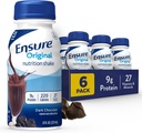 Säkerställ Original Dark Chocolate Nutrition Shake | Meal Replacement Shake | 6 Count (Pack of 1)