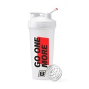 BARE PERFORMANCE NUTRITION Go One More BlenderBottle Shaker Bottle, 28 oz Shaker Bottle med Wire Whisk, White
