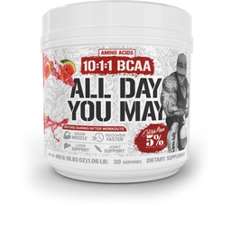 5% Nutrition Rich Piana AllDayYouMay BCAA Powder | Premium Intra & Post Workout Amino Acids, EAA, Electrolytes | Hydration, Endurance, Recovery | Vegan & Keto | 16,9 oz, 30 Srvgs (Watermelon)