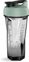 HELIMIX 2.0 Vortex Blender Shaker Bottle Holds upp till 28oz | No Blending Ball or Whisk | USA Made | Portable Pre Workout Whey Protein Drink Shaker Cup | Mixes Cocktails Smoothies Shakes | Top Rack Safe