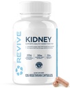 Revive MD Kidney Support Supplement for Men & Women - Kidney Cleanse & Detox Capsules for Overall Health & Function - Vegan-Friendly, Gluten-Free & Soy-Free (135 Vegetariska kapslar, 45 portioner)