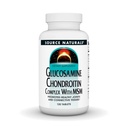 Källa Naturals Glukosamin Chondroitin Komplex med Msm - 120 tabletter