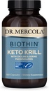 Dr Mercola, Keto Krill Oil Supplement, 90 Servings (180 kapslar) Omega 3 Fatty Acids, MSC Certified, Non GMO, Soy-Free, Gluten Free