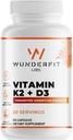 Vitamin K2 + D3, kapslar, 60 portioner