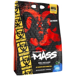 Mutant Mass | Vikt Mass Gainer Proteinpulver - hög kaloriproteinpulver för muskelmassa - Vanilla Ice Cream - 15 pund