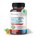 CORTISOL Hälsa - Ashwagandha Magnesium Rhodiola St. John's Wort - Support Restoration, Energy Levels, Brain Wellness 180-dagars Supply - Tillverkad i USA