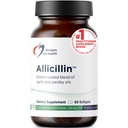 Designs for Health Allicillin - Allicin Supplement med 200mg Garlic Oil + Parsley Oil - Garlic Pills med kraftfulla sulfider - Enteric Coated för att hjälpa till att minska lukt, icke-GMO (60 Softgels)