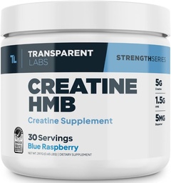 Kreatin HMB a Blue Raspberry (0,65 lbs./30 portioner)