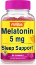 WellYeah Melatonin Gummies 5 mg - Natural Sourced Flavors - Drug-Free Gummy Supplement - Gluten Free and Gelatin Free, Vegetarian - 60 Gummies