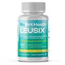 LEUSIX Weight Management Supplement - Patented Leucine + Vitamin B6 Formel - Stöder Metabolism, Fat Utilization & Lean Muscle - 120 tabletter (1-månaders leverans)