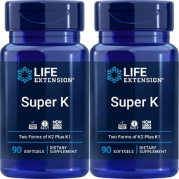 Life Extension Super K, 90 Softgels (Pack of 2)