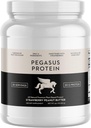 Endast 4 ingredienser - No Stevia, No Monk Fruit, No Artificial Sweeteners - Strawberry Peanut Butter Protein Powder, All Natural, Sweetened med Berries (20g Protein, 20 portioner)