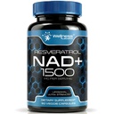 WELLNESS LABSRX NAD Supplement, 1500mg - USA Made Liposomal NAD+ Tillägg med Resveratrol, NAD Plus Boosting - Support Cellular Health, Stamina & Healthy Aging - Ultra Strength Capsules