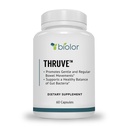 Thruve Long-Term Constipation Relief Supplement - Probiotika, prebiotika, naturliga laxermedel och fiber allt i lätt att svälja kapslar - Bästa växtbaserade laxerande komplement för förstoppning - 60 piller