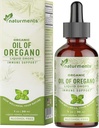 Naturments Oregano Oil Drops för Immune Support & Gut Health. Vegan, icke-GMO, sockerfri och glutenfri organisk vild Medelhavet Oreganoolja med organisk extra jungfruolja - 1 Fl Oz 30 Ml