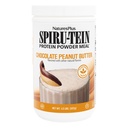 Natures Plus SPIRU-TEIN - Chocolate Peanut Butter - 1,2 lbs, Spirulina Protein Powder - 17 portioner