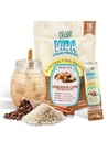 Hydration + Energy Electrolyte Drink Mix - Coffee Horchata Agua Fresca Flavor | Sugar-Free Powder med koffein, L-Theanin, Coconut Water & Minerals | 15 Single-Serve Stick Packs