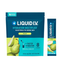 Flytande I.V.® Hydration Multiplier - Pear | Electrolyte Powder Drink Mix | 1 Pack (16 portioner)