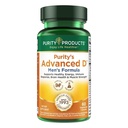 Purity Products Dr. Cannell's Advanced Vitamin D Men's Formel Packad med vitamin D, Vitamin K2, Zink, Magnesium Citrate, Boron och Taurine - 60 Vegetariska kapslar