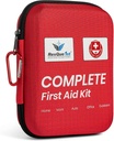 Första hjälpen Kit för hem och resor väsentligheter - Perfekt för akut bil Kit och Camping Essentials - Portable First Aid Kits och Outdoors - Emergency First Aid Kit för bil och vägresor