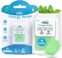 Alto Energy Strips with 80 mg Natural Caffeine per Serving – 10X Faster Absorption | 12 Deliciously Minty Strips ≈ 12 Energy Drinks | Energy and Focus Boost Anytime, Anywhere – 6 Pack