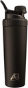 AeroBottle Cryo Shaker Cup, isolerad rostfritt stål vattenflaska och protein shaker, blandar protein och pre träning med turbulent blandning teknik, ingen blandning boll eller Wisk, 26oz, svart is