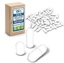 PureCaps USA - Empty Gelatin Capsules Storlek 00| 1000 Separerade piller | Vit | Icke-GMO-certifierad | SLS, Gluten, Konserveringsfri