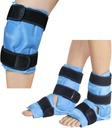 REVIX Ice Pack för Knee Pain Relief, Återanvändbar Gel Ice Wrap för Knee-skador och Ankle Ice Packs för skador återanvändbara Gel Ice Pack för Ankle