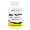 NaturesPlus Ultra EPO 1500 - Evening Primrose Oil - Premenstruell och Menopausal Antioxidant Support - Främjar Clear Skin - Gluten Free - 90 Softgels, 90 portioner