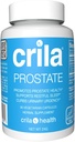 CRILA 30ct Trial Size Prostate Supplements for Men I Natural Prostate Formel för färre badrumsresor * & förbättrad sömn *, Patented Prostate Support, NO Saw Palmetto Extract (30ct Trial Size)