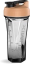 HELIMIX 2.0 Vortex Blender Shaker Bottle Holds upp till 28oz | No Blending Ball or Whisk | USA Made | Portable Pre Workout Whey Protein Drink Shaker Cup | Mixes Cocktails Smoothies Shakes | Top Rack Safe