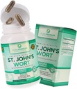 Rena Premium St Johns Wort Capsules 500mg - Mood Support Supplement - Herbal & Natural Normal Stress Supplements - St John Wort Support Positivt humör för män och kvinnor - 3 månader Supply - 100 kapslar