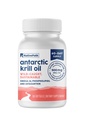 NativePath Antarctic Krill Oil - Wild-Caught Omega 3 Krill Oil 500mg Softgels med EPA, DHA och Astaxanthin - Tillägg för gemensamt, hjärta, hjärna och immunitet - 60 ct - No Fishy Aftertaste